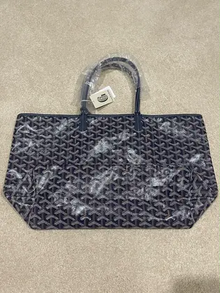 Goyard St Louis PM Navy Blue — Goyard Handbags sample