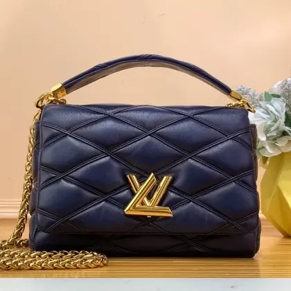 Louis Vuitton LV Go-14 Handbags Dark Blue 23cm — Louis Vuitton Handbags sample