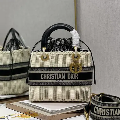 Lady DIOR Wicker Bag — Dior Handbags sample