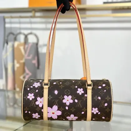 LV x TM Papillon Monogram Canvas — Louis Vuitton Handbags sample