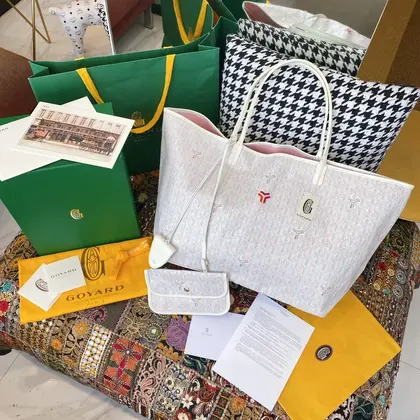 Goyard limited edition Saint Louis Claire-Voie GM Bag /Tote — Goyard Handbags sample