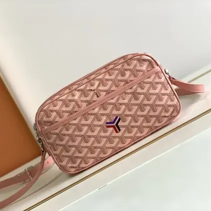 GOYARD Goyardine Sac Cap Vert Pink 1134560 — Goyard Handbags sample