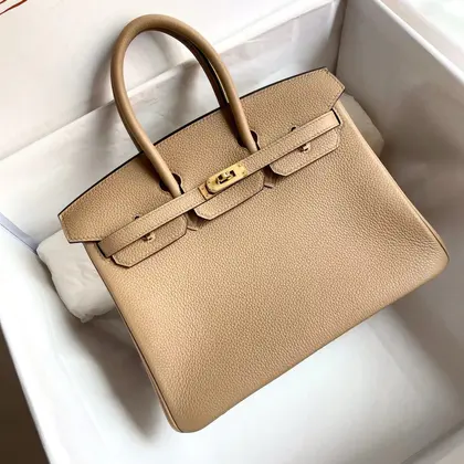 HN Birkin Beige Togo 25 Gold Hardware — Hermès Handbags sample