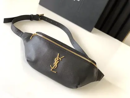 Saint Laurent Monogram Logo Fanny Pack/Belt Bag — Saint Laurent Handbags sample
