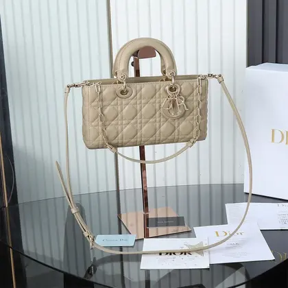 Dior Medium Beige Lady D-Joy Bag — Dior Handbags sample
