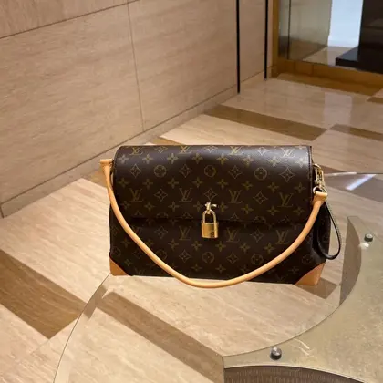 LV Hide Away MM Monogram Canvas — Louis Vuitton Handbags sample