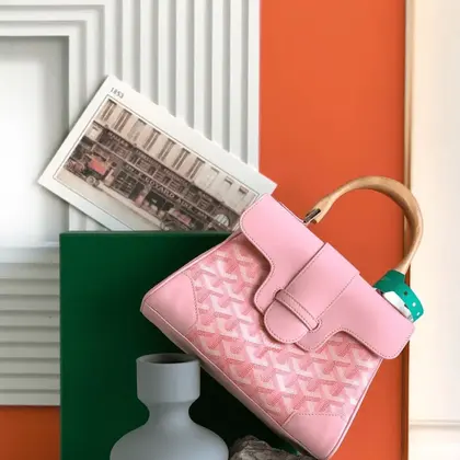 Goyard Saigon Pink Replica 11 High Quality Bag 20x15cm — Goyard Handbags sample