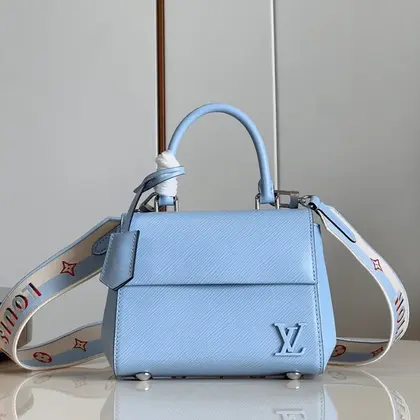 Louis Vuitton Clunny Blue Raised Pattern Handbags 20x16cm — Louis Vuitton Handbags sample