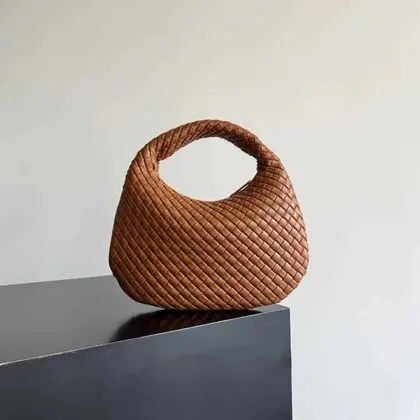 Bottega Veneta Brown Small Intrecciato Leather Veneta Shoulder Bag — Bottega Veneta Handbags sample