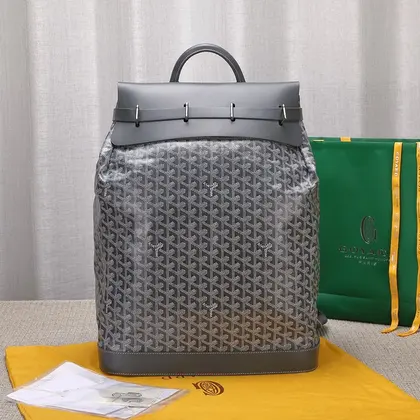Goyard Steamer PM Grey Backpack — Goyard Handbags sample