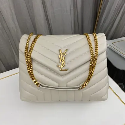 Saint Laurent SM Loulou Monogram Quilted Leather Bag — Saint Laurent Handbags sample