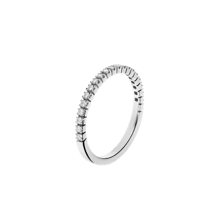 Bulgari Inspired Roma Amor Wedding Ring — Bvlgari Jewelry sample