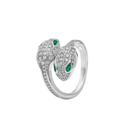Bulgari Inspired Serpenti Seduttori Ring — Bvlgari Jewelry sample