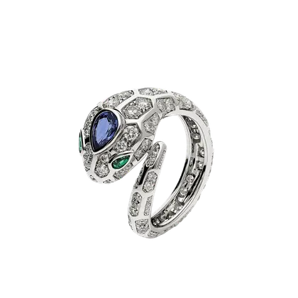 Bulgari Inspired Serpenti Seduttori Ring — Bvlgari Jewelry sample