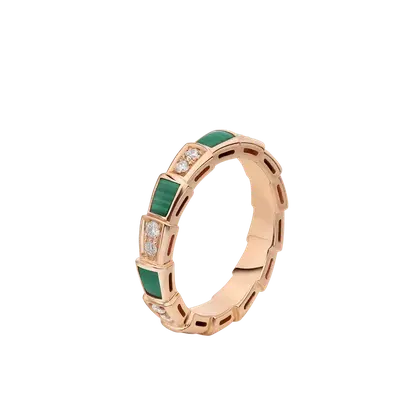 Bulgari Inspired Serpenti Viper Ring — Bvlgari Jewelry sample