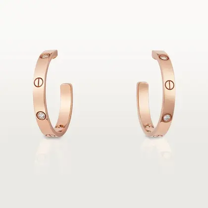 Cartier Inspired LOVE earrings — Cartier Jewelry sample