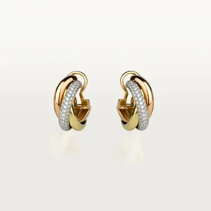 Cartier Inspired Trinity earrings — Cartier Jewelry sample