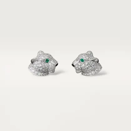 Cartier Inspired Panthère de Cartier earrings — Cartier Jewelry sample