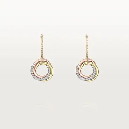 Cartier Inspired Trinity earrings — Cartier Jewelry sample