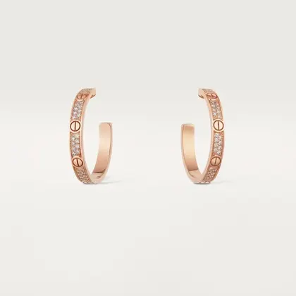 Cartier Inspired LOVE earrings — Cartier Jewelry sample