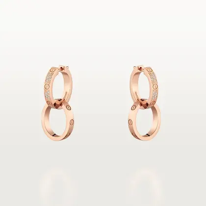Cartier Inspired LOVE earrings — Cartier Jewelry sample