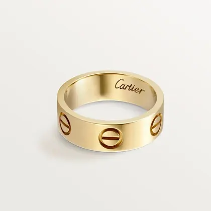Cartier Inspired LOVE ring — Cartier Jewelry sample