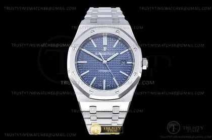 Royal Oak 15400 SS SS Blue APSF MY9015 — Audemars Piguet Watches sample