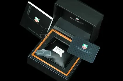 TAGBOX001 – Tag Box and Papers Orig — Tag Heuer Watches sample