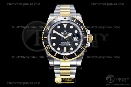 Submariner 116613LN 904L YG SS Blk VSF VS3135 — Rolex Watches sample
