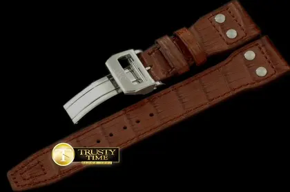 IWCSTP002C – Leather Strap Walnut for Big Pilot and Top Gun — IWC Watches sample