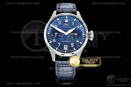 IWC0473 – Big Pilot London IW501008 SS LE Blue ZF A52010 Mod — IWC Watches sample