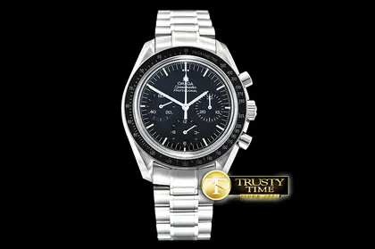 OMG0595A – SpeedMaster MoonWatch SS SS Blk OMF V2 Venus 75 — Omega Watches sample