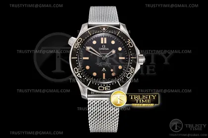 OMG0670 – Seamaster 300m No Time To Die 007 TI SS VSF V3 A8806 — Omega Watches sample