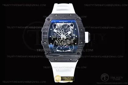 RM35-02 Rafael Nadal Blk Wht FC VRU ZF V5 Miyota Mod — Richard Mille Watches sample