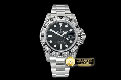 ROLSUB0264B – Submariner 116619 Black Diam SS SS Black GSF A2836 — Rolex Watches sample