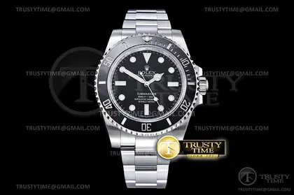 ROLSUB0281 – Submariner 114060 904L SS SS Blk V10 Noob SA3130 — Rolex Watches sample