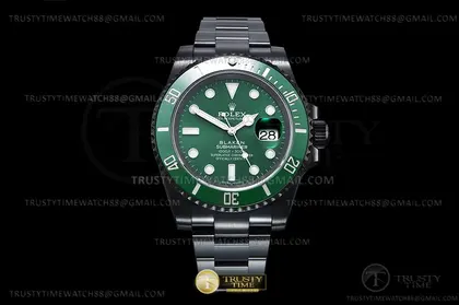 ROLSUB0425A – Blaken Sub 116610LV PVD SS Black V6F V2 VS3135 — Rolex Watches sample