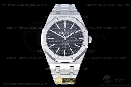 Royal Oak 15400 SS SS Black APSF MY9015 — Audemars Piguet Watches sample