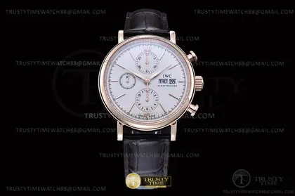 Portofino Chrono IW3910 RG LE Wht RG Stk TWF A7750 — IWC Watches sample