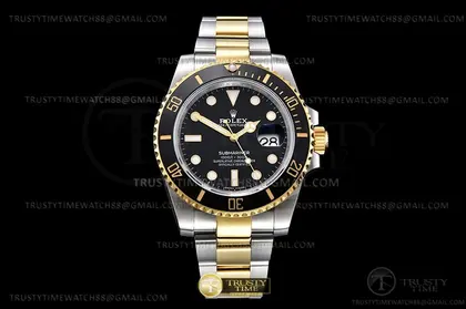 Submariner 116613LN 904 YG SS Black KING VS3135 — Rolex Watches sample