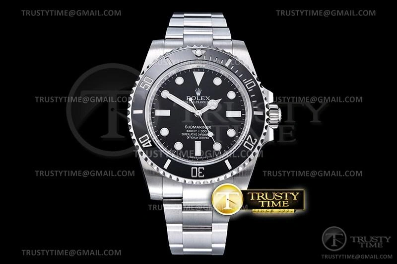 ROLSUB0281 – Submariner 114060 904L SS SS Blk V10 Noob SA3130