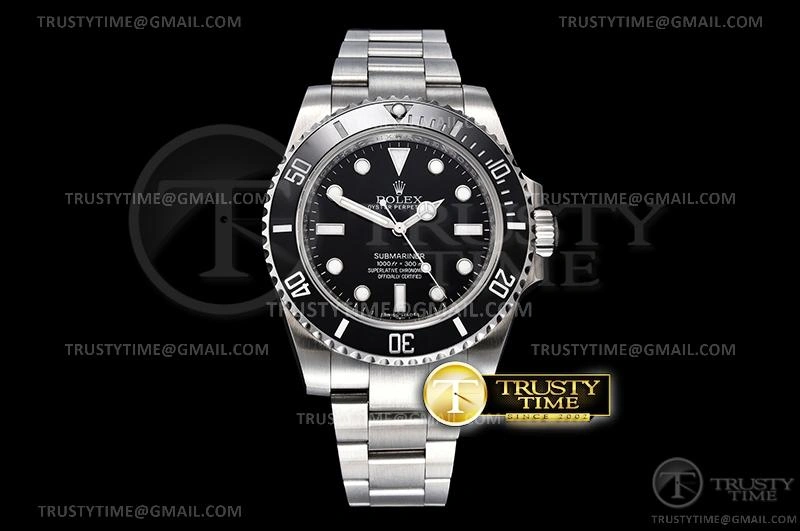 ROLSUB0294B – Submariner 114060LN 316F SS SS Blk V8S Noob SA3130