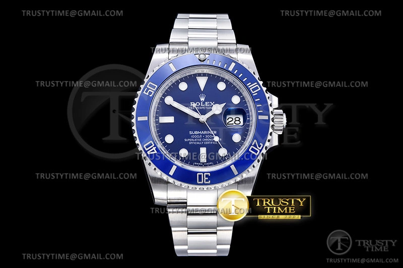 ROLSUB0338 – Submariner 116619LB 904L SS SS Blue VSF VS3135